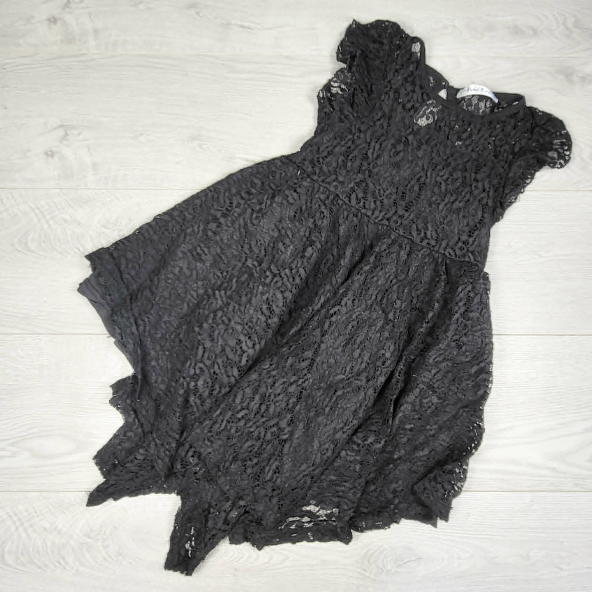 Orchid Lane black lace dress. Size 4T