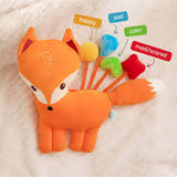 Orange Fox Snuggle Buddies Emotions Plush Fox