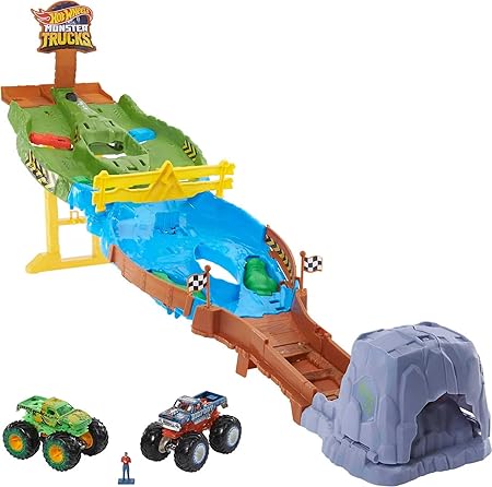 Hot Wheels Monster Trucks Wreckin' Raceway Playset (sorry, no shipping)