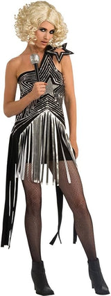 NEW - Lady Gaga Star Dress. ADULT one size fits all