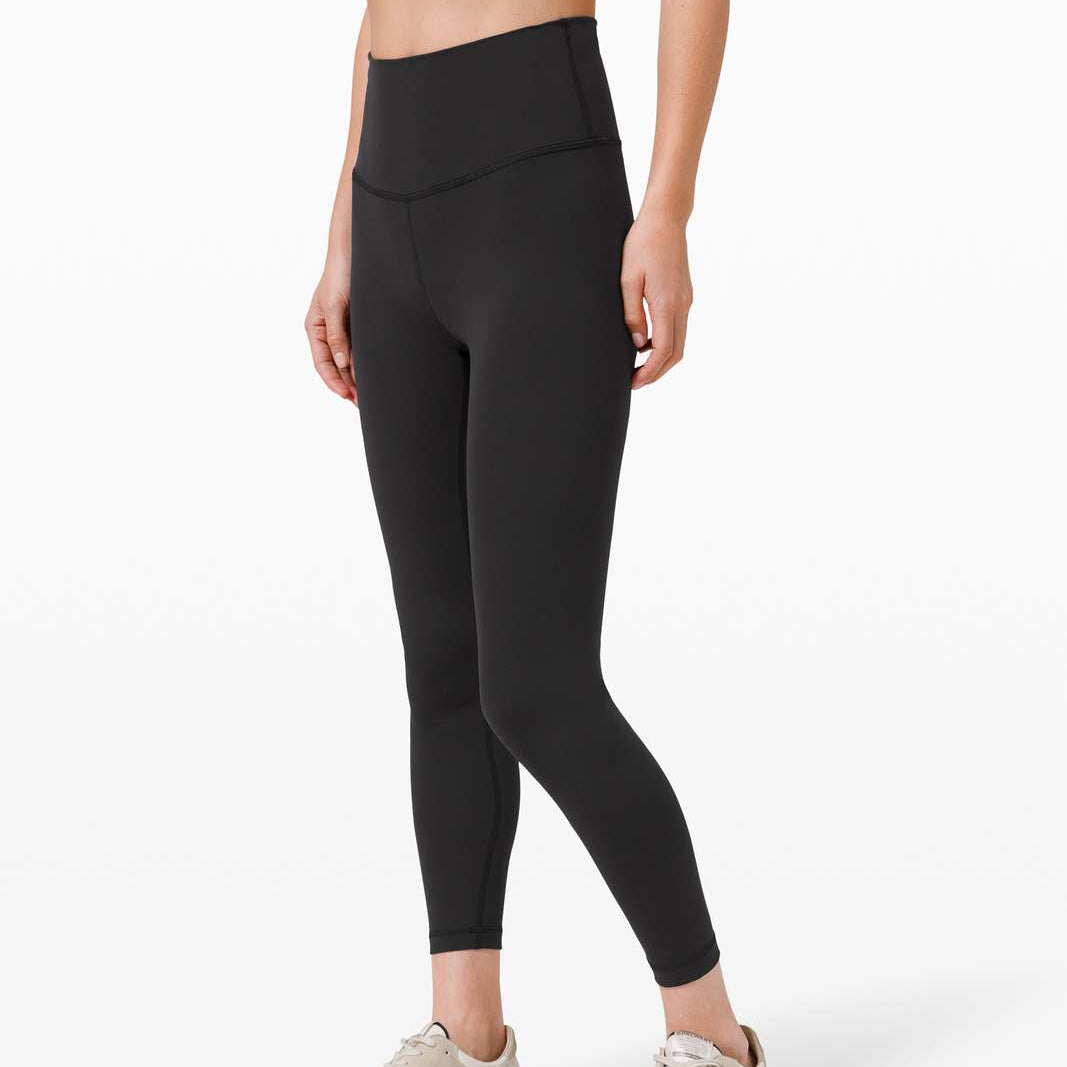 DJAS1 - Lululemon Wunder Train High-Rise Tight 25" Black (First Release). Adult size 0 🍁