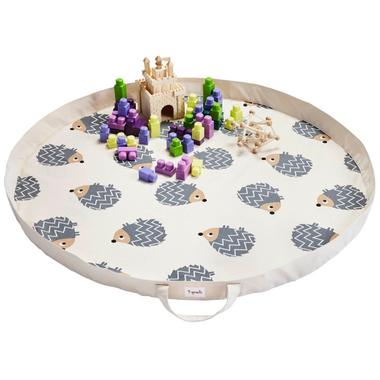 3 Sprouts Convertible Portable Play Mat and Toy Storage Bag