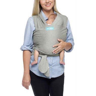 Moby Classic Wrap Baby Carrier (Gray)
