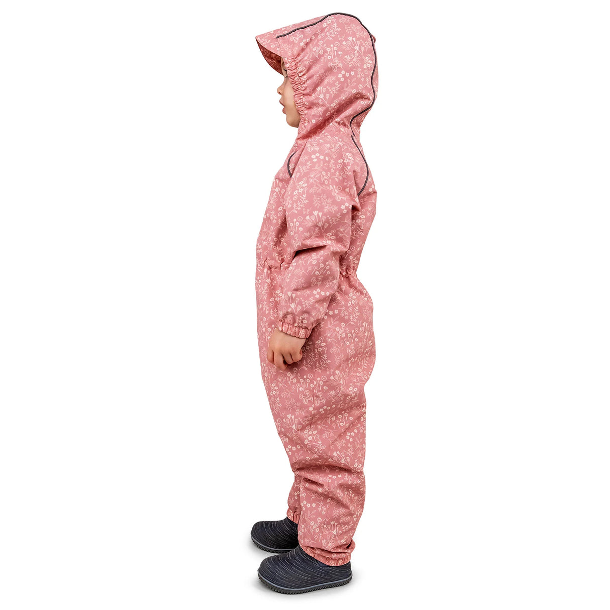 NEW (Boutique Item) Jan and Jul Puddle-Dry Waterproof One Piece Rain Suit / Play Suit in Prairie Flowers