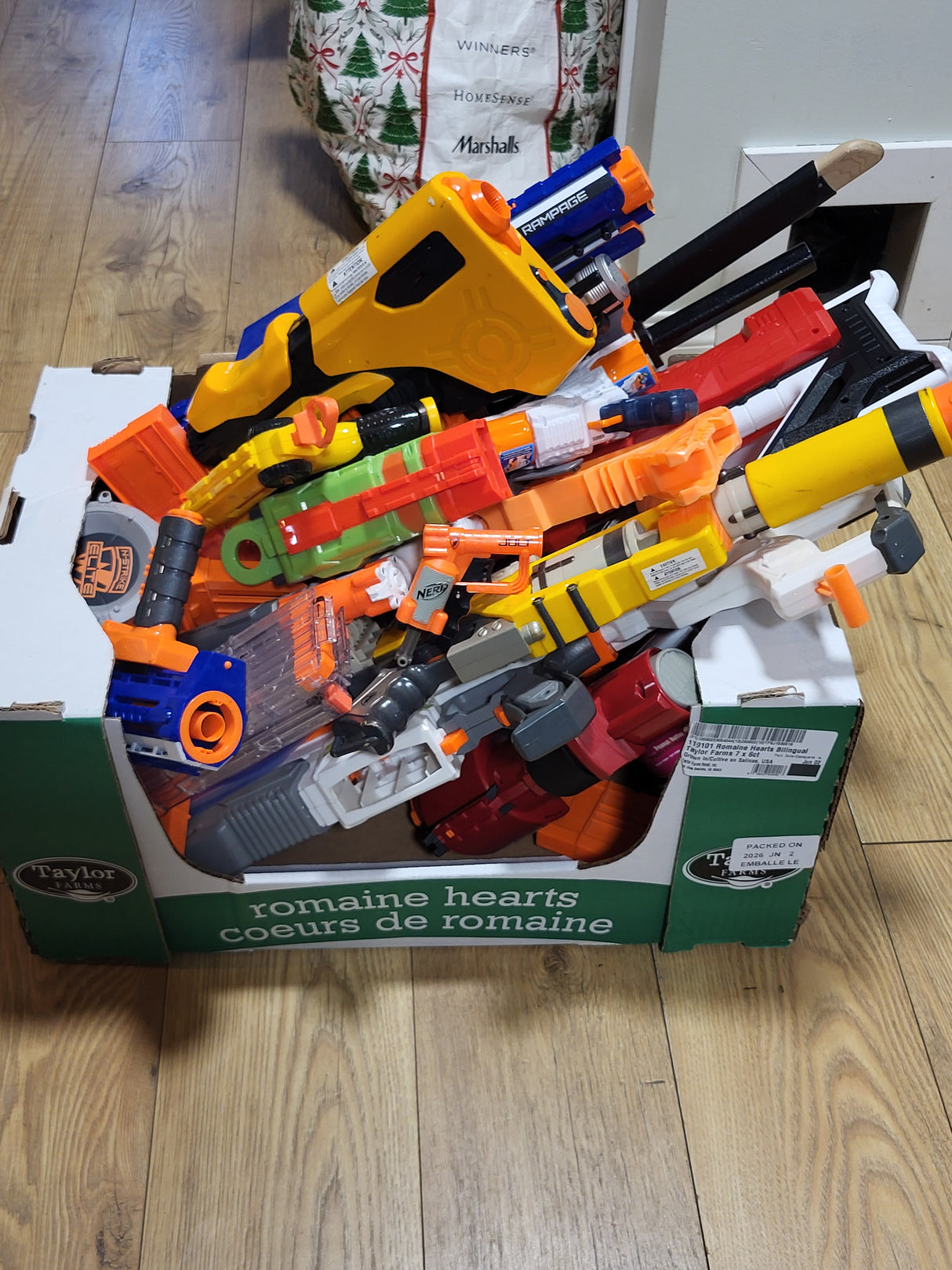 Large Nerf Gun Lot (sorry, no shipping)