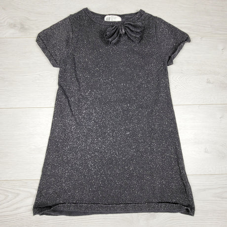 H and M sparkle sweater dress. Size 4-6 Years