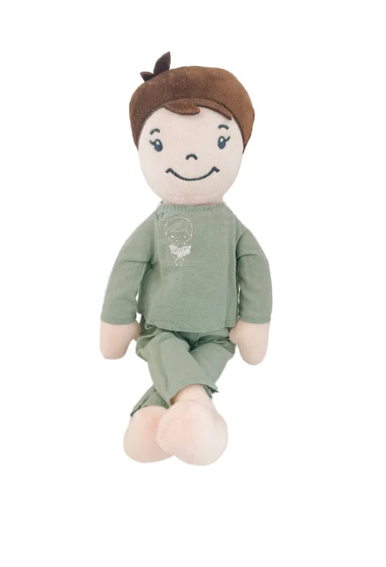 NEW (Retail) - Worry Pals doll (green)