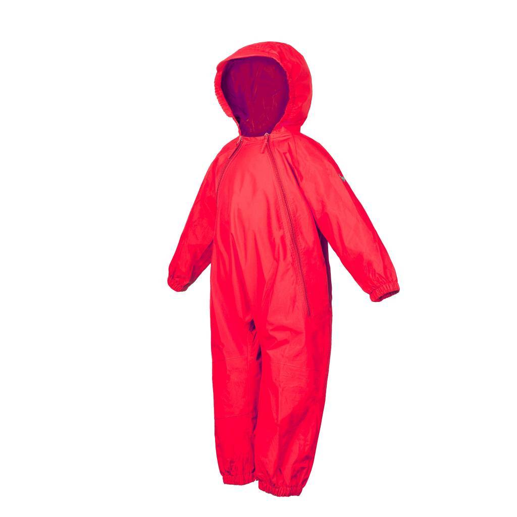 NEW (Boutique Item) - Splashy one piece rain suit. RED. Multiple Sizes